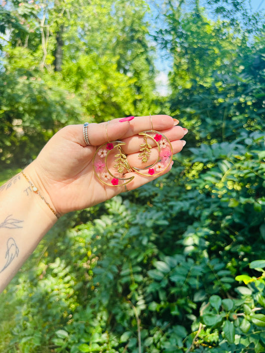 Fuchsia Lunas